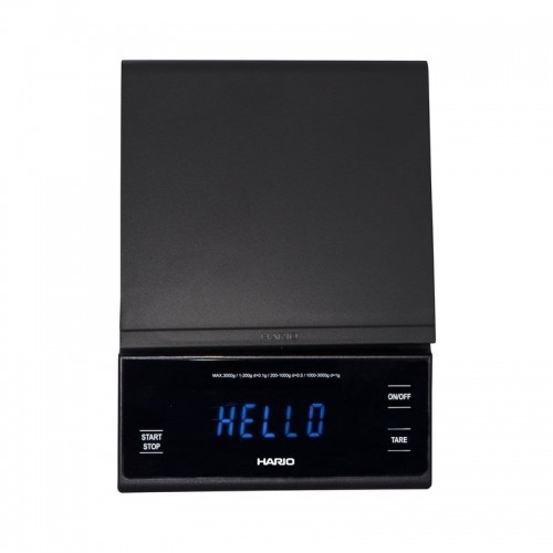 Electronic scale HARIO DRIP SCALE WIDE VSTW-3000-B Black image 2