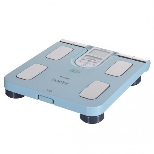 Omron BF511 Square Turquoise Electronic personal scale image 2