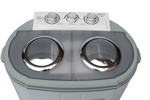 Adler Camry Premium CR 8052 washing machine Top-load 3 kg Grey, White image 2