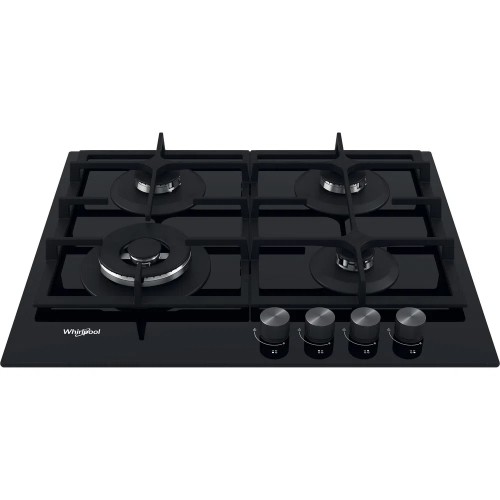 Whirlpool AKT 6455/NB1 hob Black Built-in Gas 4 zone(s) image 2