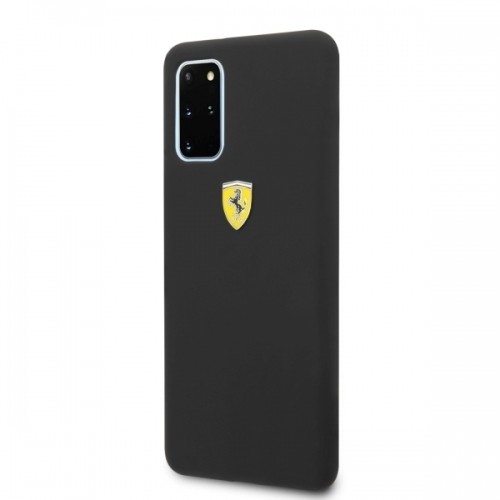 Ferrari Hardcase FESSIHCS67BK S20+ G985 czarny|black Silicone image 2