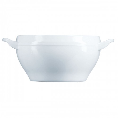 Bowl Luminarc With handles White Glass 540 ml (24 Units) image 2