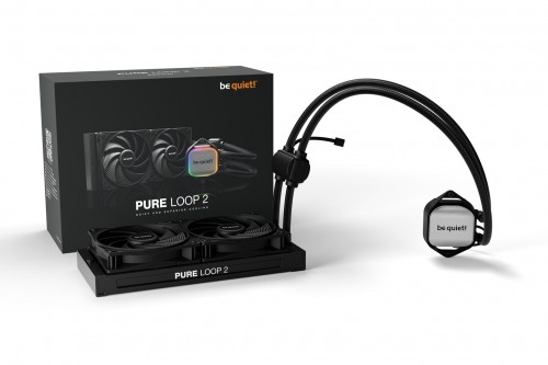 be quiet! Pure Loop 2 | 240mm Processor All-in-one liquid cooler 12 cm Black 1 pc(s) image 2