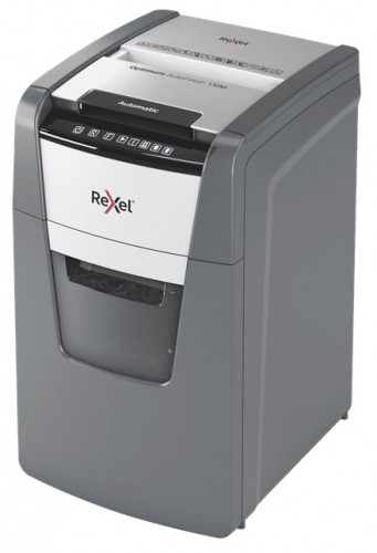 Rexel AutoFeed+ 130M paper shredder Micro-cut shredding 55 dB Black, Grey image 2