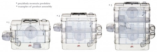 ZOLUX Rody3 Trio White - cage for rodents - 1 piece image 2