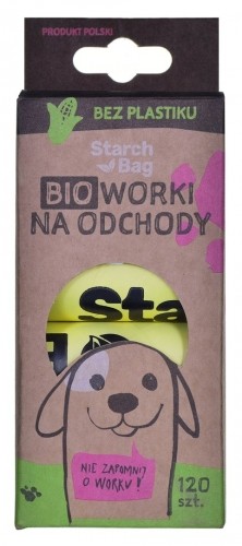 STARCH BAG - Dog poop bags - 8 x 15 image 2