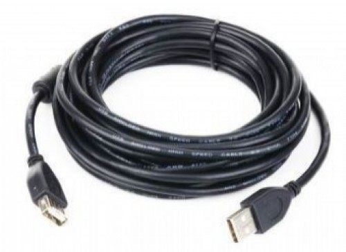 Gembird 1.8m USB 2.0 A M/FM USB cable USB A Black image 2