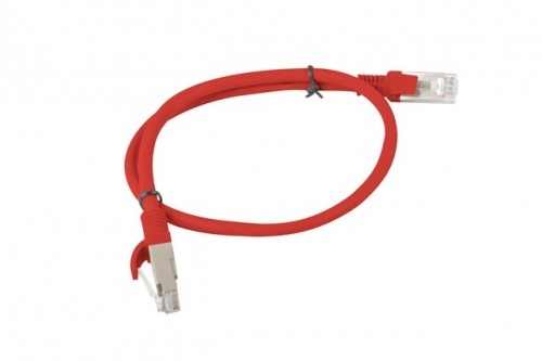 LANBERG PATCHCORD UTP CAT.5E 0.5M RED PCU5-10CC-0050-S image 2