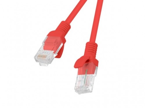 Lanberg PCU5-10CC-0200-R networking cable 2 m Cat5e U/UTP (UTP) Red image 2