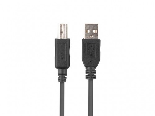 Lanberg CA-USBA-15CU-0010-BK kabel USB 1m 2.0 USB A->USB-B Black image 2