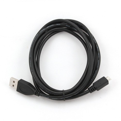Gembird CCP-mUSB2-AMBM-6 USB cable 1.8 m USB 2.0 USB A Micro-USB B Black image 2