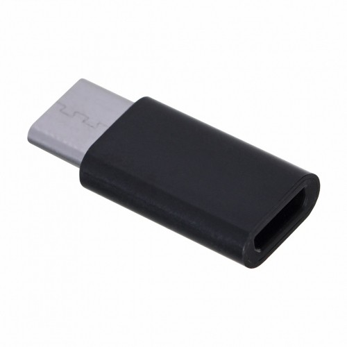 Savio AK-31 / B cable interface/gender adapter Micro USB USB 3.1 Typ C Black image 2