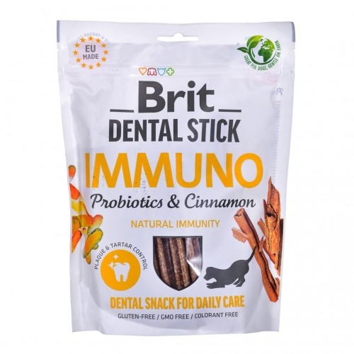 BRIT Dental Stick Immuno Probiotics & Cinnamon - dog treat - 251 g image 2
