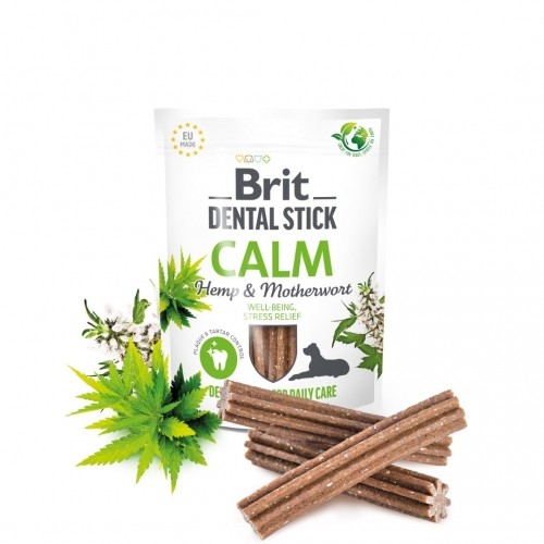 BRIT Dental Stick Calm Hemp & Materwort - dog treat - 251 g image 2