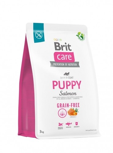BRIT Care Puppy Salmon - dry dog food - 3 kg image 2