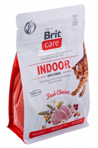 BRIT Care Grain-Free Adult Indoor Anti-Stress - dry cat food - 400 g image 2