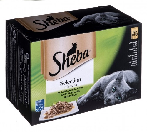 Sheba Selection in Sauce Mix of Tastes 12 x 85 g image 2