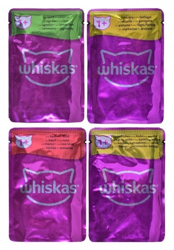 WHISKAS Classic meals in sauce - wet cat food - 80x85 g image 2