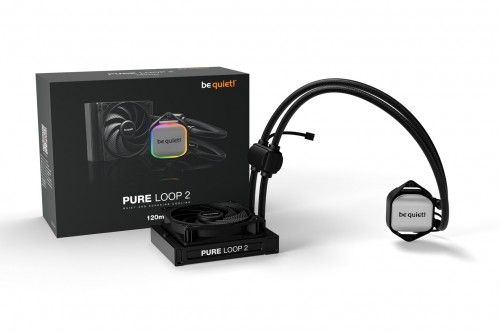 be quiet! Pure Loop 2 | 120mm Processor All-in-one liquid cooler 12 cm Black 1 pc(s) image 2