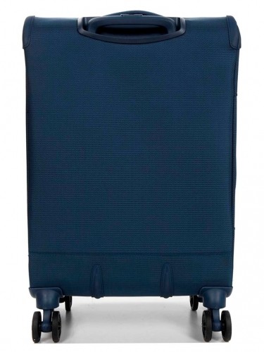 DELSEY SUITCASE DOUBLE WHEELS 55CM LIGHT BLUE image 2