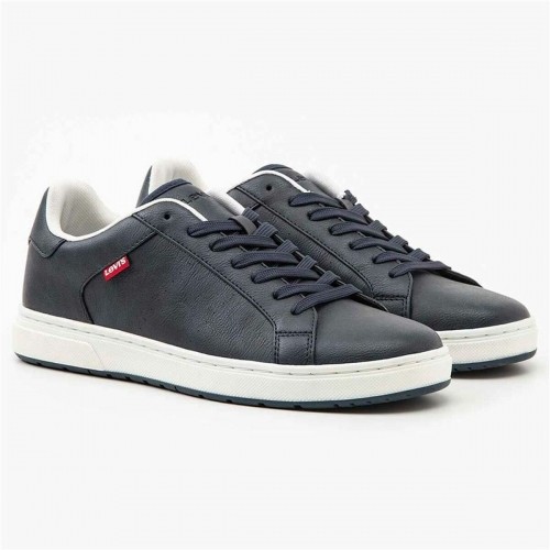 Men's Trainers Levi's Piper Navy Blue Black image 2