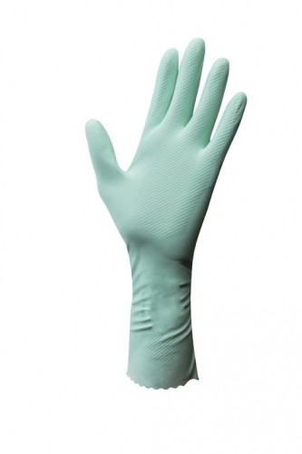 Vileda Extra Sensation Household gloves Green Cotton, Latex 1 pc(s) image 2