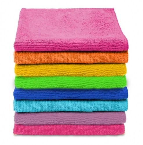 Cleaning Cloth Vileda Microfibre Colors 8 pcs image 2