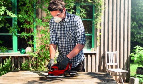 Orbital sander TE-OS 18/230 LI Solo EINHELL Black, Red image 2