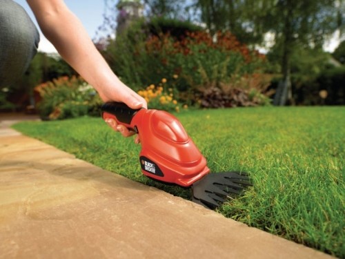 Black+decker Black & Decker GSL200 cordless grass shear 8 cm Black, Orange Lithium 3.6 V image 2