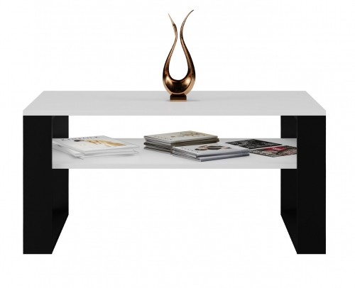Top E Shop Topeshop MODERN 1P BIEL CZ coffee/side/end table Coffee table Rectangular shape 2 leg(s) image 2