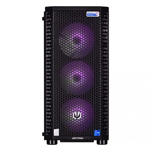 Action Actina 5901443339281 PC Midi Tower AMD Ryzen™ 5 5600 32 GB DDR4-SDRAM 1 TB SSD AMD Radeon RX 7700 XT Black image 2