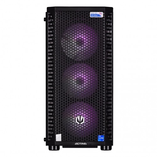 Action Actina 5901443334033 PC Midi Tower AMD Ryzen™ 5 7600 32 GB DDR5-SDRAM 1 TB SSD NVIDIA GeForce RTX 4070 Black image 2