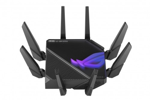 ASUS ROG Rapture GT-AXE16000 wireless router 10 Gigabit Ethernet Tri-band (2.4 GHz / 5 GHz / 6 GHz) Black image 2