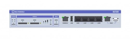 Teltonika RUTXR1 | LTE maršrutētājs | LTE Cat6, WiFi Wave-2 Dual Band, Dual SIM, 1x SFP, 5x RJ45 1000Mb|s image 2
