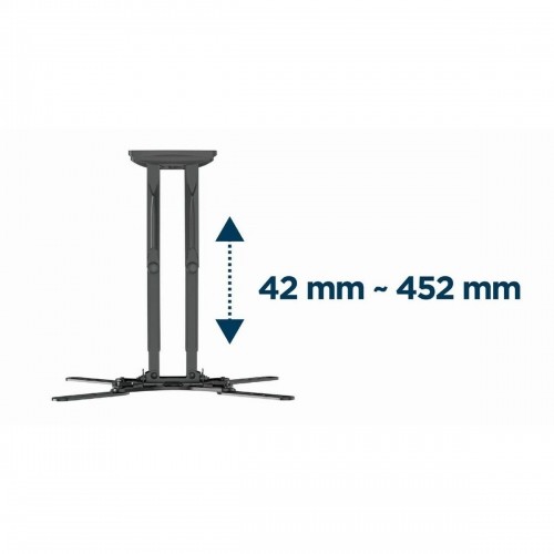 Подставка для ТВ с рукой GEMBIRD WM-60ST-01 32" 60" 36 kg image 2