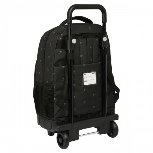 Школьный рюкзак с колесиками Safta California Чёрный 33 X 45 X 22 cm image 2