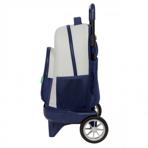 Школьный рюкзак с колесиками Benetton Varsity Серый Тёмно Синий 33 X 45 X 22 cm image 2