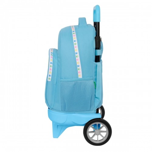 Школьный рюкзак с колесиками Benetton Spring Небесный синий 33 X 45 X 22 cm image 2