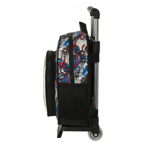 School Rucksack with Wheels The Avengers Forever Multicolour 27 x 33 x 10 cm image 2
