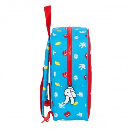Детский рюкзак Mickey Mouse Clubhouse Fantastic Синий Красный 22 x 27 x 10 cm image 2