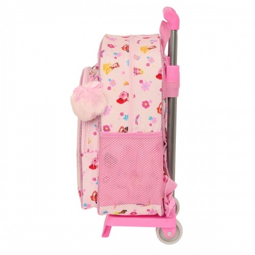 Школьный рюкзак с колесиками Princesses Disney Summer adventures Розовый 26 x 34 x 11 cm image 2