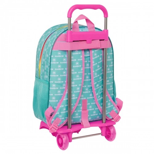 Школьный рюкзак с колесиками Rainbow High Paradise бирюзовый 33 x 42 x 14 cm image 2