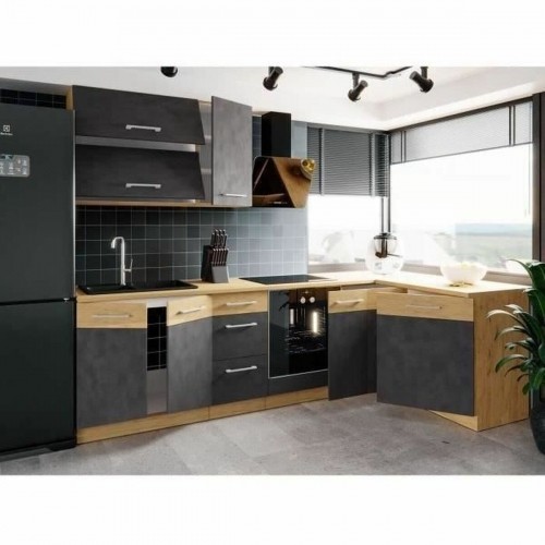 Bigbuy Home кухонный шкаф ROCK Серый 58 x 72 cm image 2