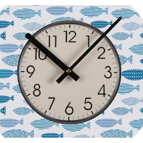 Настенное часы Versa Рыбы Деревянный 4 x 30 x 30 cm image 2