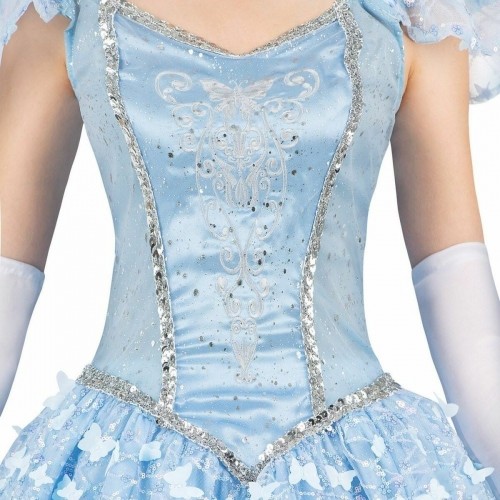 Costume for Adults My Other Me Blue Princess (3 Pieces) image 2