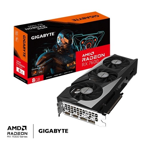 Gigabyte GAMING Radeon RX 7600 OC 8G AMD 8 GB GDDR6 image 2