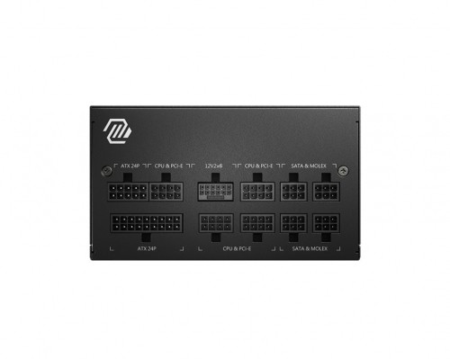 MSI MAG A850GL PCIE5 power supply unit 850 W 20+4 pin ATX ATX Black image 2