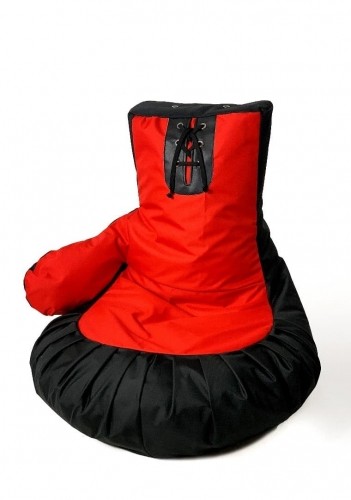 Go Gift Sako bag pouffe boxing glove black-red XL 100 x 80 cm image 2