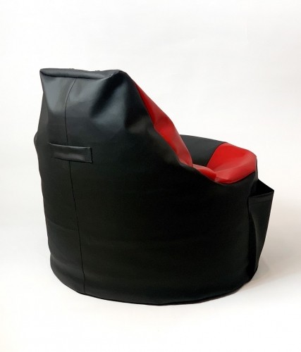 Go Gift Player sack Sako pouffe black-red XXL 130 x 90 cm image 2