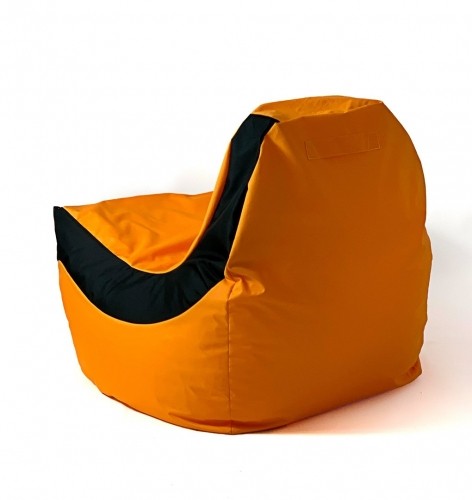 Go Gift Sako bag pouf Bolid orange-black XXL 140 x 100 cm image 2